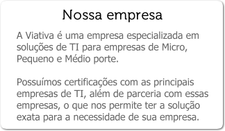 Nossa Empresa